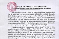 Người dân đăng ký mua hàng trợ giá qua tổ dân phố