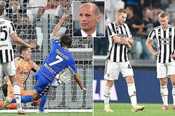 Juventus thua đội mới lên hạng: Không Ronaldo, Juve như rắn không đầu