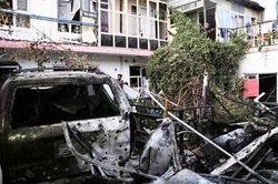Quân đội Mỹ đánh trúng xe bom của IS gần sân bay Kabul