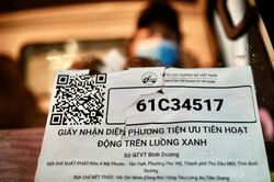Sở GTVT TP.HCM dừng cấp giấy nhận diện phương tiện