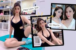 Khoe body bốc lửa sau tin đồn ly hôn, Diệp Lâm Anh gây 'lú' vì giống Kỳ Duyên như đúc