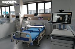 Bên trong bệnh viện dã chiến điều trị COVID-19 hiện đại nhất Hà Nội