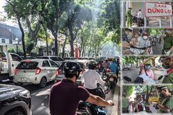 Hà Nội: Trước nghỉ lễ, người ra đường vẫn đông với muôn vàn lý do xin thông cảm...