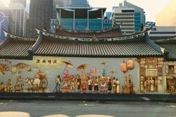 Nghệ thuật tranh tường đường phố ở Singapore