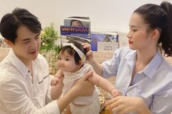 Con gái Đông Nhi - Ông Cao Thắng lớn nhanh đến mức nữ ca sĩ 'té ghế' vì ngỡ 'có 2 đứa con'