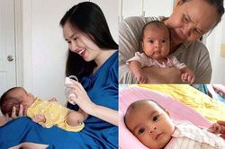 Con gái 7 tuần tuổi của Võ Hạ Trâm biết hóng chuyện, có sở thích khiến mẹ ngạc nhiên
