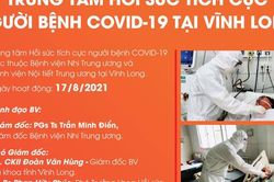 Trung tâm hồi sức tích cực người bệnh COVID-19 tại các tỉnh phía Nam