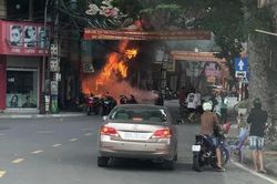 Lời khai của kẻ ném 'bom xăng' cửa hàng xe máy tại Vĩnh Phúc