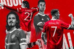 Phản ứng của Ronaldo khi nhận áo số 7 từ Cavani