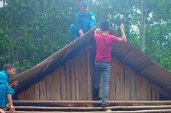 Lực lượng quân sự Bảo Thắng tham gia xây dựng nông thôn mới