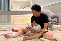 Cường Đô La chia sẻ khoảnh khắc ngủ 'cực yêu' của Suchin, mẹ vợ liền có động thái gây chú ý