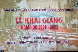 Lễ khai giảng đặc biệt ở Thủ đô