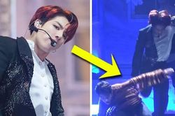 Jungkook BTS thực hiện cú nhảy nguy hiểm trên sân khấu, khiến fan 'hết hồn' khi nhận ra