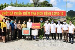 Ban chỉ đạo phòng, chống dịch COVID-19 của tỉnh thăm, tặng quà các chốt kiểm soát tại huyện Tràng ĐịnhTin khácĐảm bảo chất lượng thuốc, đáp ứng nhu cầu chăm sóc sức khỏe Nhân dânNhớ về những ngày Cách mạng Tháng Tám ở Lạng Sơn