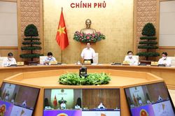 Hình ảnh Phiên họp Chính phủ thường kỳ tháng Tám