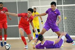 Tuyển futsal Việt Nam đá giao hữu thua Maroc