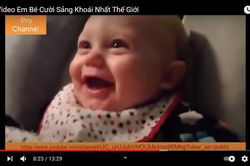 Video chứng minh 'một nụ cười bằng 10 thang thuốc bổ'