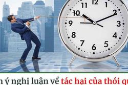 Trả giá đắt vì tính trì hoãn, bỏ cuộc giữa chừng