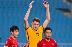 Tuyển Việt Nam đã chiến đấu quả cảm trước Australia