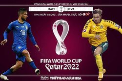 Soi kèo nhà cái Ý vs Litva và nhận định bóng đá vòng loại World Cup (1h45, 9/9)
