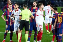 Trận Barca vs Sevilla ở Liga phải hoãn vì vòng loại World Cup