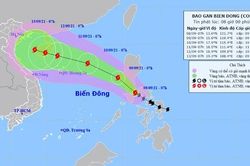 Quỹ đạo và cường độ bão Conson rất phức tạp, còn thay đổi nhiều
