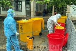 Xử lý rác thải tại các cơ sở cách ly y tế tập trung