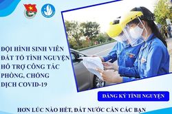 90 tình nguyện viên đăng ký tham gia hỗ trợ phòng, chống dịch tại các tỉnh, thành phía Nam