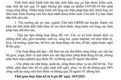 Các nhà hàng, quán ăn, uống được phục vụ tại chỗ trở lại