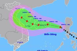 Bão Côn Sơn đổi hướng di chuyển, Đà Nẵng triển khai ứng phó