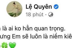 Động thái 'dằn mặt' nhẹ nhàng mà sâu cay của Lệ Quyên khi bị mỉa mai 'tha cho Lâm Bảo Châu có vợ đi'
