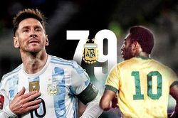Messi 'ăn đứt' kỷ lục của 'Vua bóng đá'