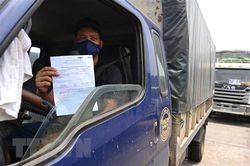 Đề xuất mở thêm 4 điểm test nhanh COVID-19 cho lái xe chở hàng hóa