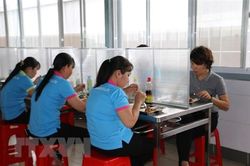 Tiền Giang đảm bảo an toàn phòng dịch COVID-19 ở các doanh nghiệp '3 tại chỗ'