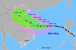 Ứng phó với bão Côn Sơn trong bối cảnh phòng, chống Covid-19
