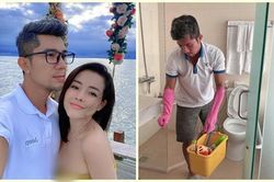 Lương Bằng Quang dọn vệ sinh khi bị kẹt 4 tháng ở Phú Quốc