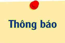 Thông báo đấu giá tài sản