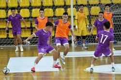 Tuyển futsal Việt Nam tăng bài tập, sẵn sàng đối đầu Brazil tại World Cup