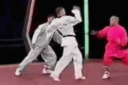 Nhà sư Thiếu Lâm tỉ thí cao thủ Taekwondo và cái kết bất ngờ