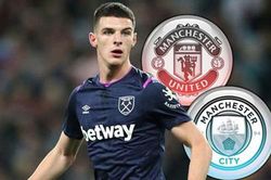 Man City sẵn sàng tranh giành Rice với Man Utd để có người thay Fernandinho