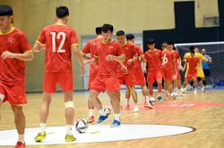 Tuyển Futsal Việt Nam trước trận ra quân tại World Cup 2021