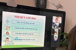 Học sinh lớp 1 không nên học trực tuyến quá 2 tiếng mỗi ngày