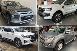 Bán tải tháng 8: Mazda BT-50 trỗi dậy, Isuzu D-Max mất tích