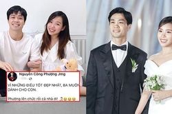 Chào 'ông bố trẻ' Công Phượng!