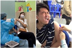 Loạt biểu cảm 'khó đỡ' khi đi tiêm phòng làm netizen cười 'ná thở'