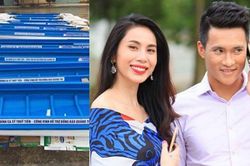 Thực hư việc 10 chiếc thuyền máy cứu trợ lũ lụt để tên riêng của Thủy Tiên và Công Vinh?
