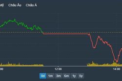 Cổ phiếu ngân hàng rớt mạnh, VN-Index giảm phiên thứ hai liên tiếp