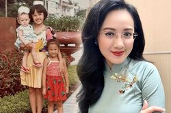 BTV Hoài Anh khoe ảnh hiếm ngày bé: Mặc điệu đà như tiểu thư