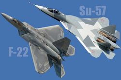 Báo Mỹ: Tiêm kích Su-57 Nga sẽ chiến thắng 'chim ăn thịt' F-22 trong thực chiến
