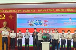 Ra mắt trang thông tin điện tử đóng góp trực tuyến công tác phòng, chống dịch
